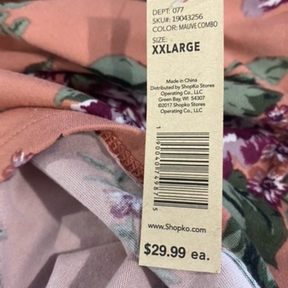 Long Sleeve Floral Dress - Picture 9 of 14